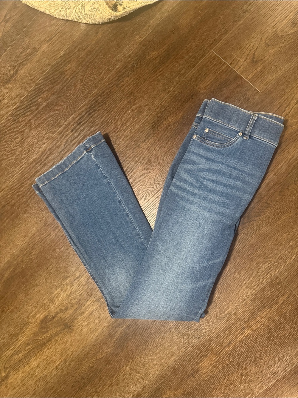 Spanx Light Blue Flare Jeans